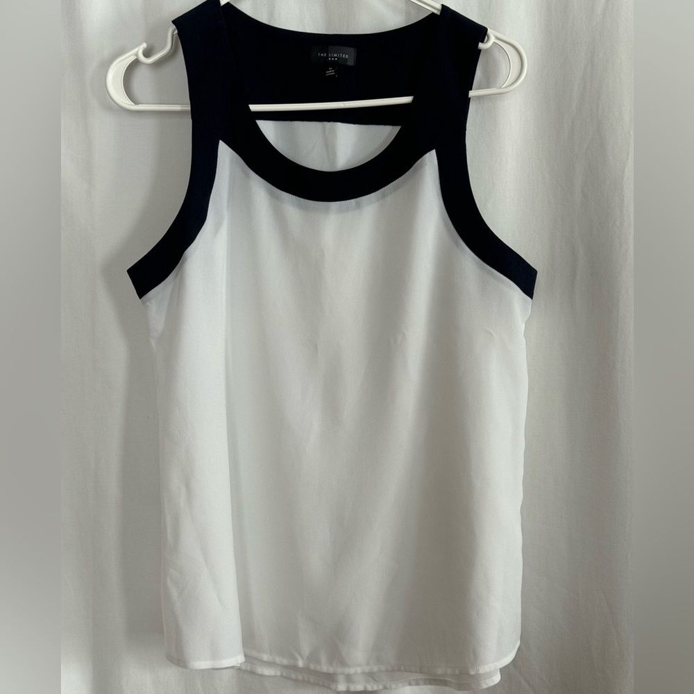 The Limited, sleeveless blouse, size M. Never worn. $15